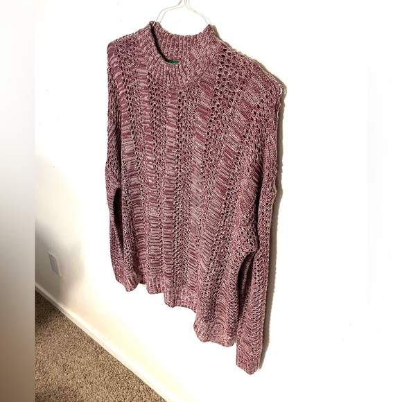 DIP Brand Women's Soft Knit Sweater - Mauve. Size XL. NWT. - Picture 3 of 13